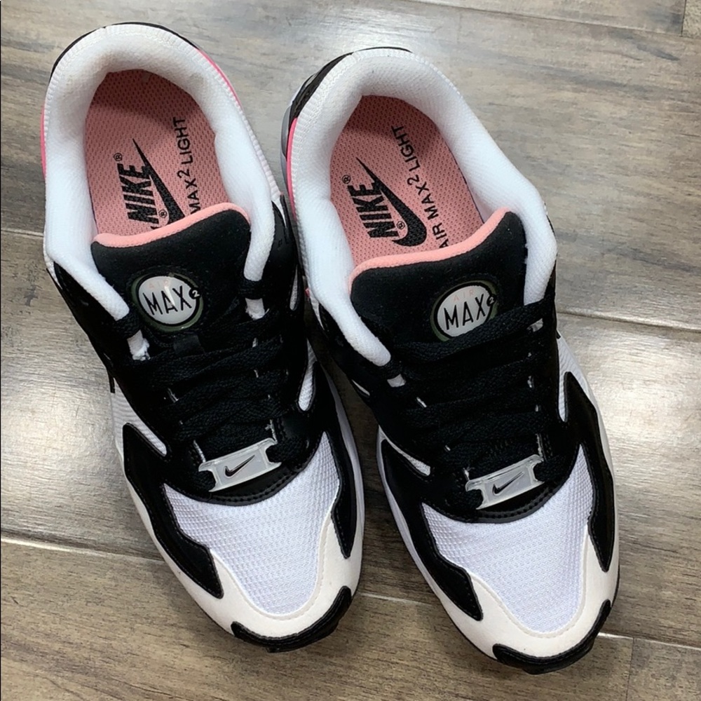 • NIKE AIR MAX2 LIGHT white/bleached coral-black W - Picture 3 of 16